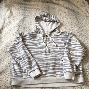 American Eagle crop hoodie